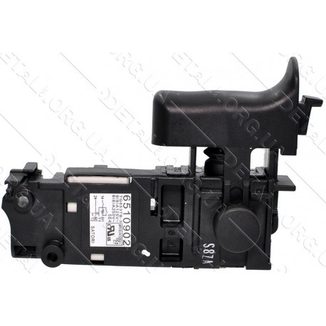 Кнопка перфоратора Makita HR2610 оригинал 650625-6 / 651090-2