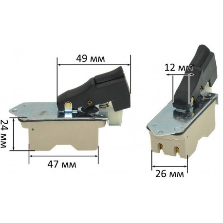 Кнопка штробореза Makita SG 150/SG 180 оригинал B31468