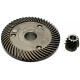 Шестерни (пара) болгарки Makita 9020 227491-2/227490-4 (d1 17*81/d2 9*21/h2 19) оригинал