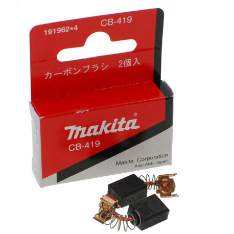 Щетки Makita CB-419 6х9 перфоратора HR2450 оригинал 191962-4