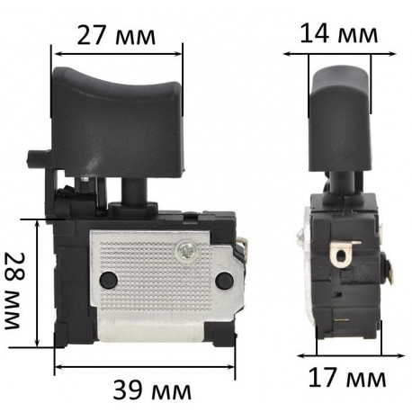 Кнопка шуруповерта Forte PLCD 1815-2 B2/Forte CD 1213-2 B2 Li