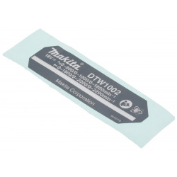 Наклейка гайковерта Makita DTW1002 оригинал 851K57-8