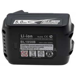 Аккумулятор шуруповерта Makita BL1850B LXT (Li-Ion, 18В, 5Ah) аналог 632F15-1