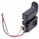 Кнопка аккумуляторного перфоратора Makita DHR280 оригинал 651366-7