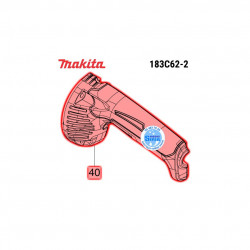 Рукоятка GA9060,61 Makita (Макита) оригинал 183C62-2