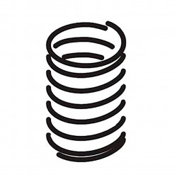Компрессионная пружина 6 Makita (Макита) оригинал 232588-4