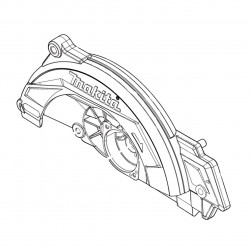 Корпус редуктора Makita оригинал 140Y58-8
