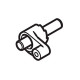 Вал с фиксатором Makita (Макита) оригинал 158374-4