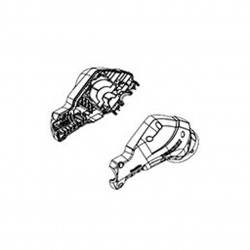 Корпус мотора DUR184L Makita (Макита) оригинал 183C95-7