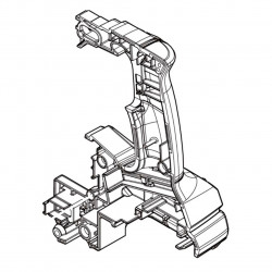 Рукоятка левая и правая HR001G HR002G Makita оригинал 183N52-1