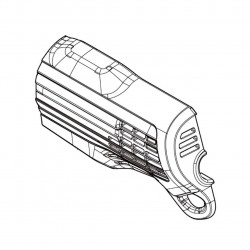 Задний кожух Makita оригинал 183M68-0