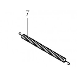 Зворотна пружина 8 Makita (Макита) оригінал 231842-3