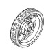 Колесо приводу 230 DLM481/DLM539 Makita оригінал 141F63-4