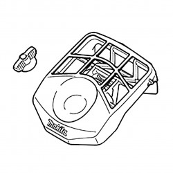 Фільтр EA3600 Makita (Макита) оригинал 126370-0