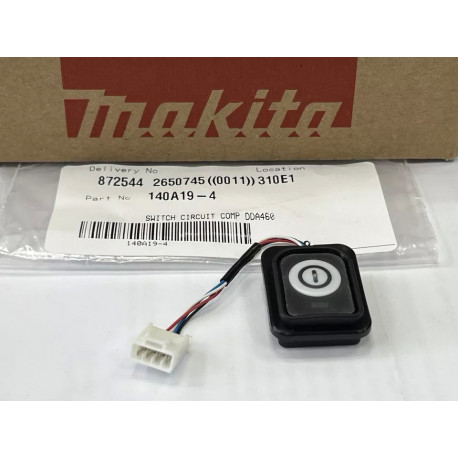 Вимикач DDA460 Makita (Макита) оригинал 140A19-4