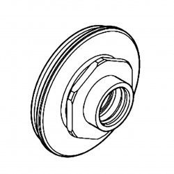 Корпус підшипника TW140D Makita (Макита) оригинал 140B04-3