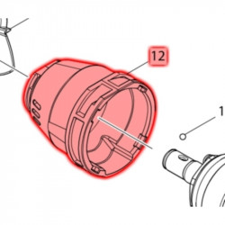 Корпус редутора DTS141 Makita (Макита) оригинал 142928-7