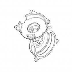Корпус редуктора CE001G Makita оригінал 141G44-4
