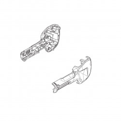 Корпус рукоятки UH013G/UH014G Makita оригінал 183U16-7