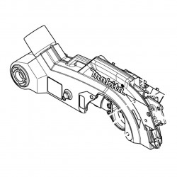 Чехол для ножа DLS600 Makita (Макита) 144796-4 оригинал