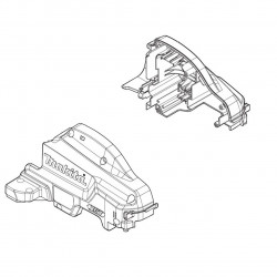 Корпус двигуна UH013G/UH014G Makita оригінал 183U17-5