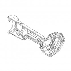 Корпус двигуна у зборі GA036G Makita оригінал 183P29-8