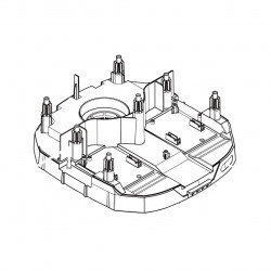 Основа моторного блоку VC001GL-VC004GL Makita оригінал 141F83-8