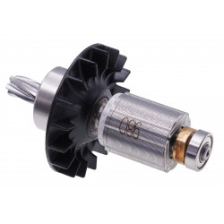 Якір безщітковий кущі Makita DUN500W/DUN600L у зборі (20*72,5 5-зубів право) оригінал 519598-1