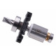 Якорь безщеточный кустореза Makita DUN500W/DUN600L в сборе (20*72,5 5-зубов право) оригинал 519598-1