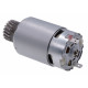 Двигатель триммера Makita DUR193 (d36*38 L80 шестерня d21 19-з право) оригинал 629B89-7