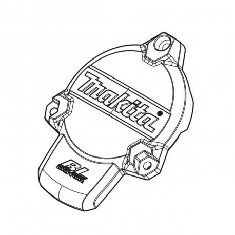 Верхний кожух DUR364 Makita (Макита) оригинал 455626-7