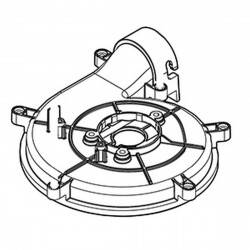 Крышка крыла DVC750L Makita (Макита) оригинал 458883-6
