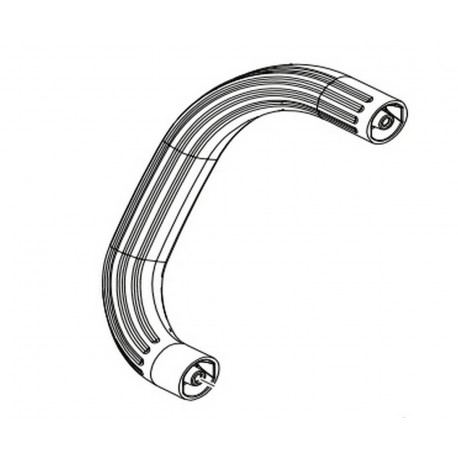 Бокова ручка DUC254/204 Makita (Макита) оригинал 458490-5