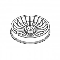 Колесо B Makita (Макита) оригинал 459087-3