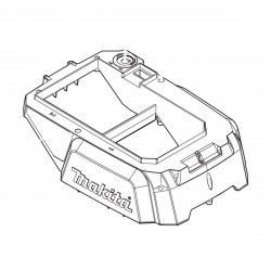 Верхняя крышка корпуса Makita оригинал 459847-3