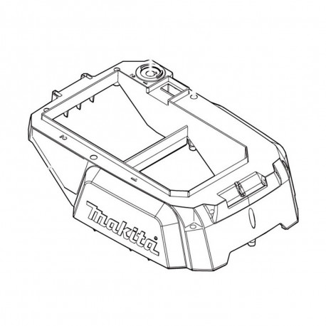 Верхняя крышка корпуса Makita оригинал 459847-3