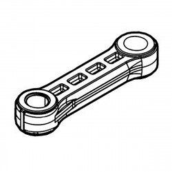 Накладка кривошипа Makita оригінал 413272-2