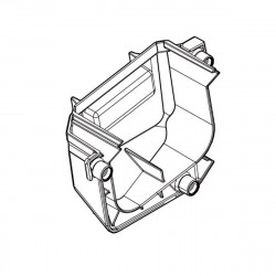 Нижняя крышка АКБ левая Makita оригинал 412344-0