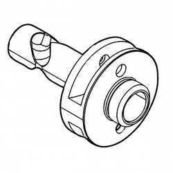 Шпіндель приводу DTD157 Makita оригінал 327743-2