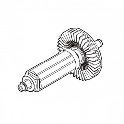 Якорь цепной пилы Makita DUA301 оригинал 510470-0