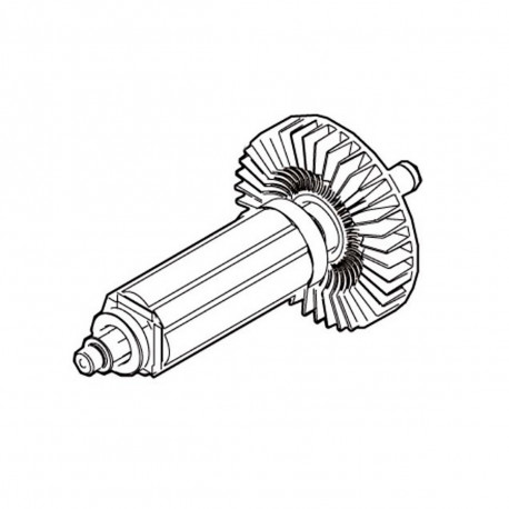 Якорь цепной пилы Makita DUA301 оригинал 510470-0