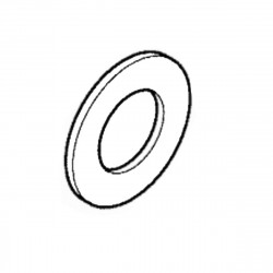 Гумова шайба 18 Makita (Макита) оригінал 261120-7