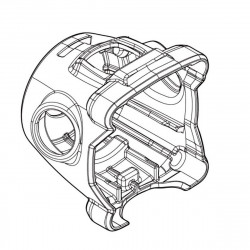 Makita оригінал 413228-5 Захисний кожух редуктора DPV300