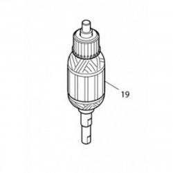 Makita оригінал 510558-6 Ротор у зборі BO45**