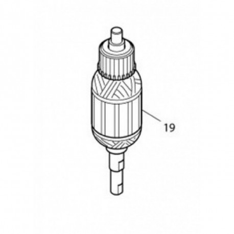 Makita оригінал 510558-6 Ротор у зборі BO45**