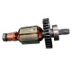 Якорь пилы ленточной аккумуляторой Makita BPB180 оригинал 619187-3