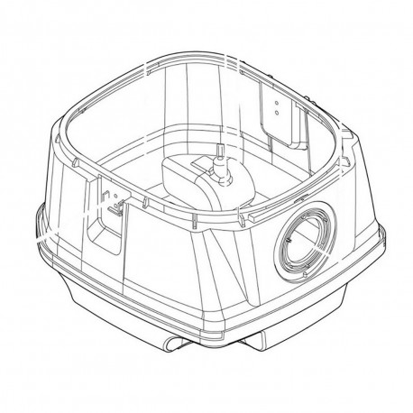Бак DVC860L Makita (Макита) оригинал 451334-8