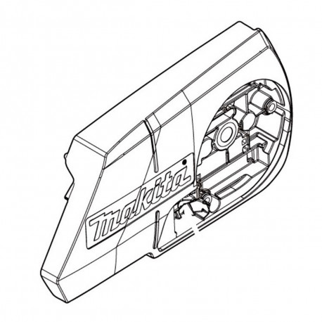 Makita оригінал 413F29-7 Накладка системи натягу