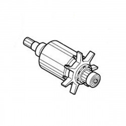 Якір шуруповерта кутового ударного акумуляторного Makita BFL080F / BFL120F оригінал 619094-0