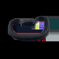 Ручка DUR368L AT3725L Makita (Макита) оригинал 457267-5